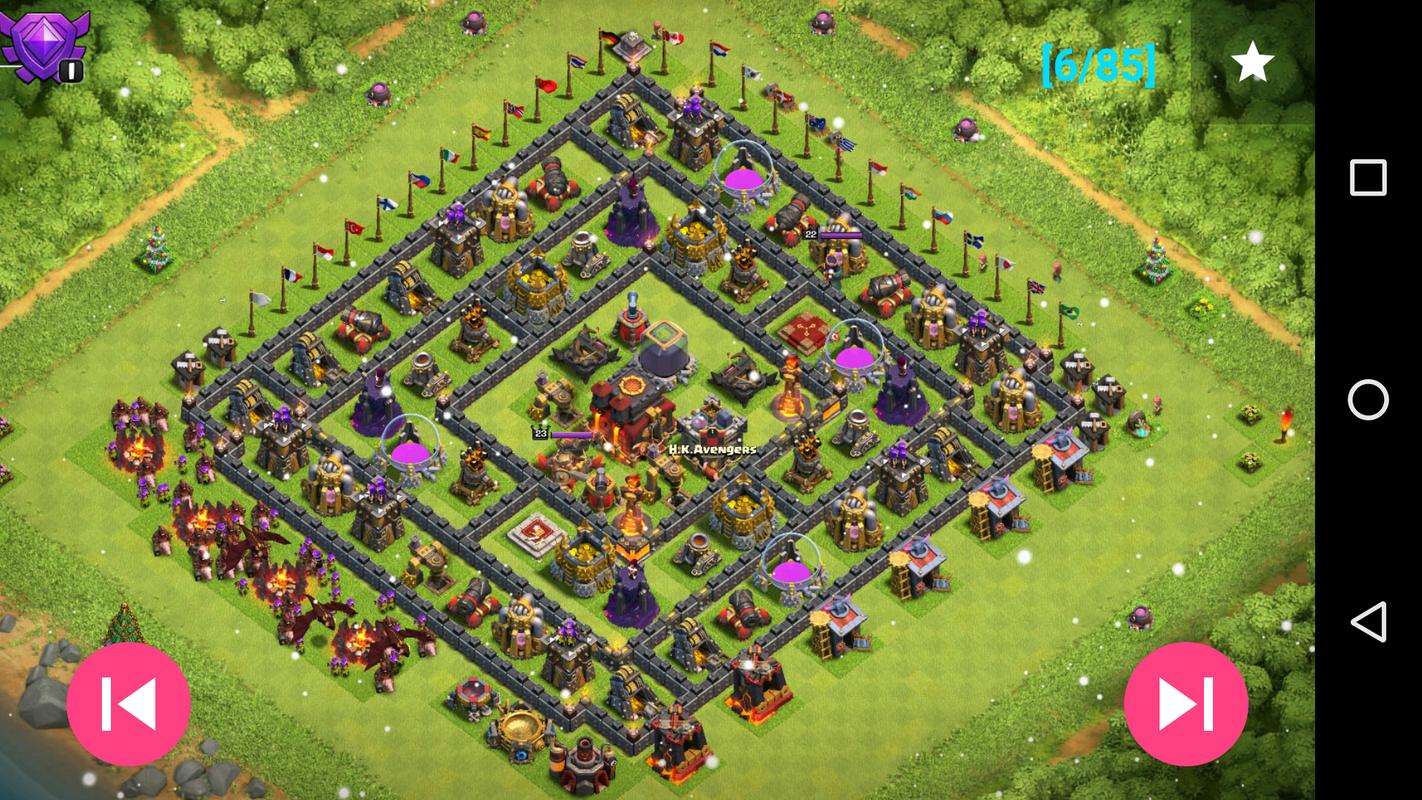Clash Of Clans Map Download